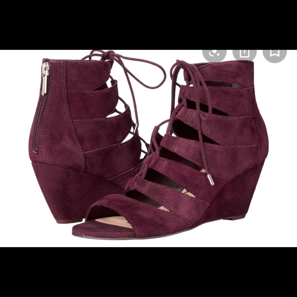 Sam Edelman 6.5 Santina Low Heel Sandal Leather